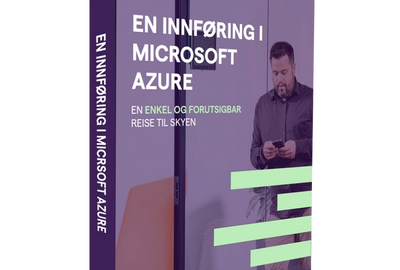 Bilde med tekst som sier innføring i Microsoft Azure