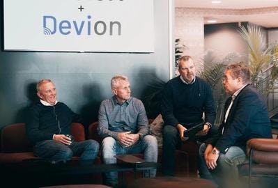 Ole Vinje, Øystein Berg, Stian Vik Gabrielsen og Heine Wang